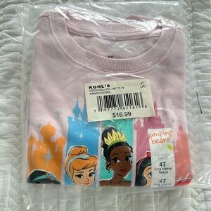 Jumping Beans Princess Graphic long sleeve fleece - Pink